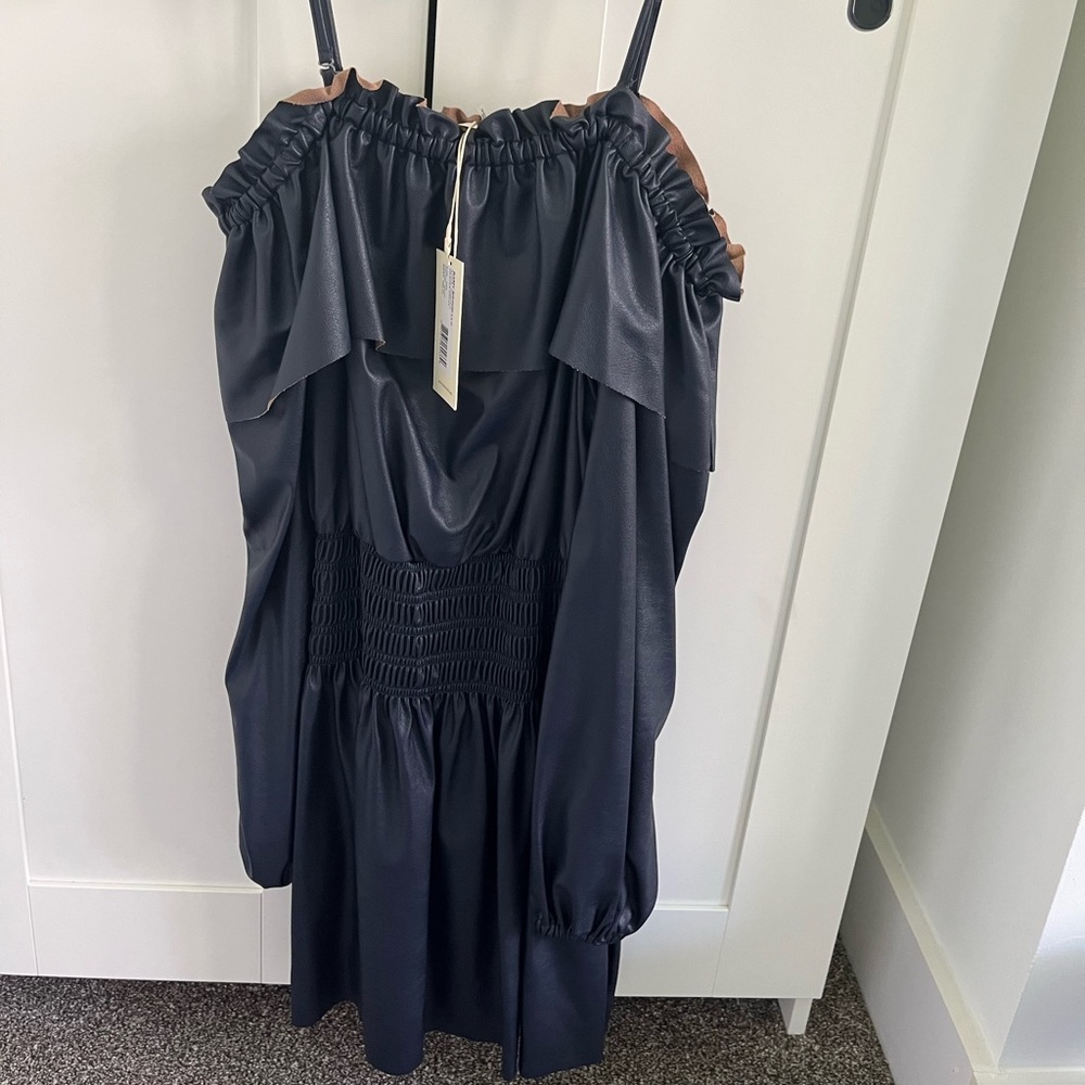 Ramy Brook Mercer Dress Navy blue